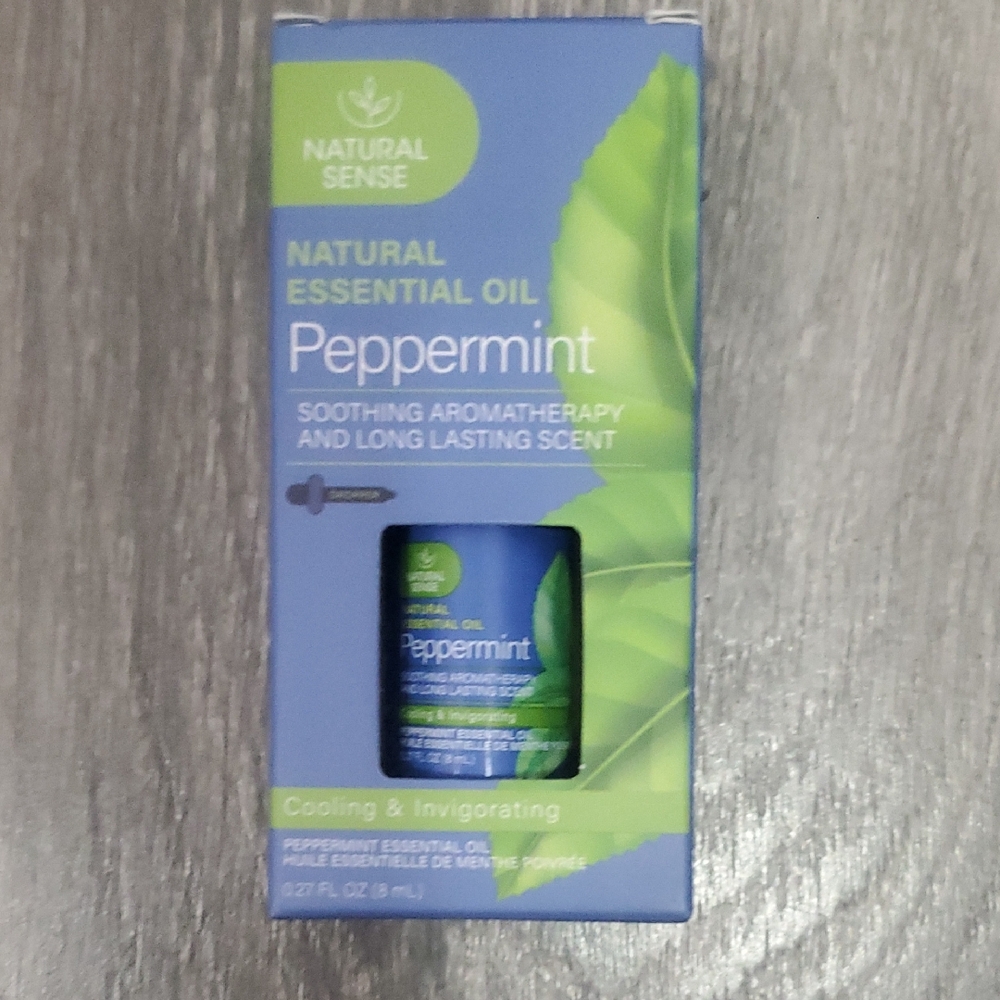 Peppermint Essential Oil - Cooling & Invigorating (Green/Blue)